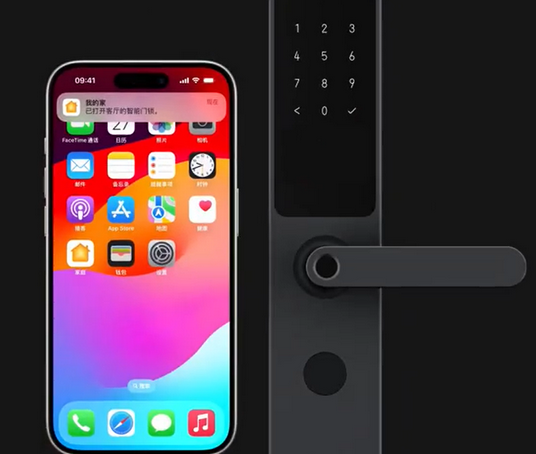 江汉iPhone维修站分享在iPhone上使用家庭钥匙开启智能门锁 