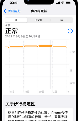 江汉iPhone手机维修如何在iPhone开启'步行稳定性通知'