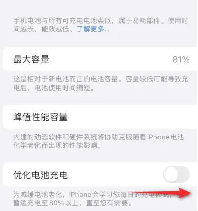 江汉苹果15维修分享iPhone15充电到80%就充不进电了怎么办 