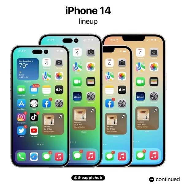 江汉苹果14维修分享iPhone 14全家福 