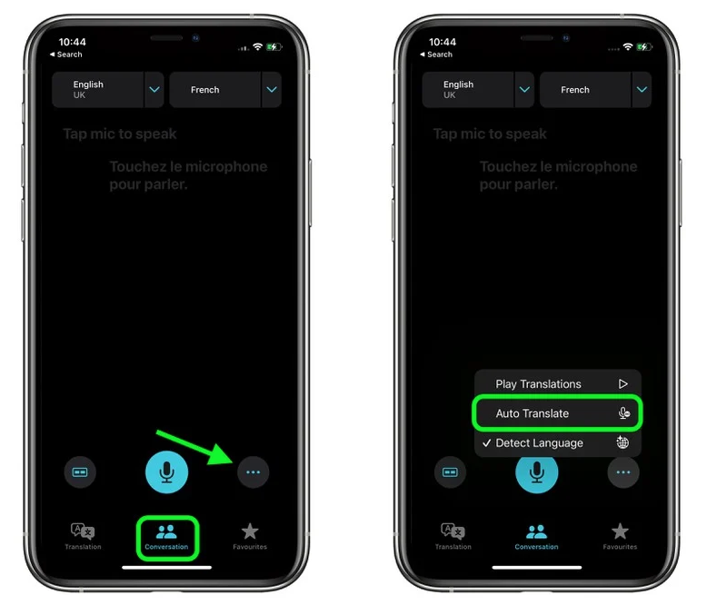 江汉苹果手机维修分享iOS 15 “翻译” App 新改进 