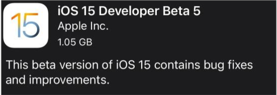 江汉苹果手机维修分享如何升级到iOS15.0 beta5 