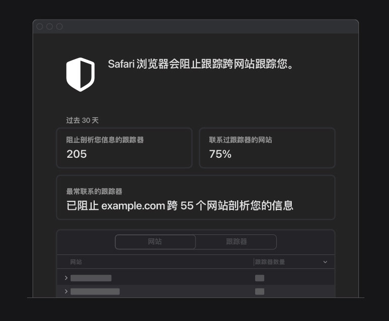 江汉苹果手机维修分享如何在 Safari 浏览器中查看和打开隐私报告 