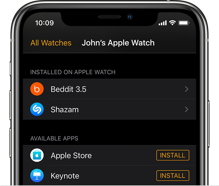 江汉苹果手机维修分享如何在 Apple Watch 上下载应用 